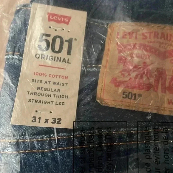 501 Original Levi’s Straight Leg - Picture 4 of 8
